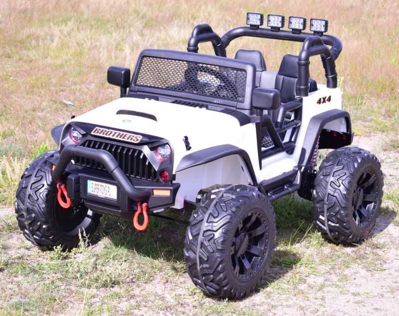 Auto samochód na akumulator JEEP BROTHERS SUV DŻIP autko pojazd RC