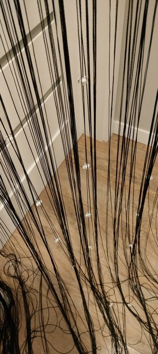 Glamour firanka  z diamencikami