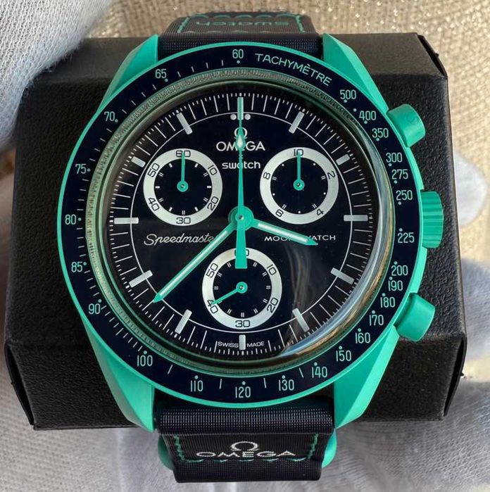 Omega x Swatch Mission on Earth SO33L103 - Aurora PL