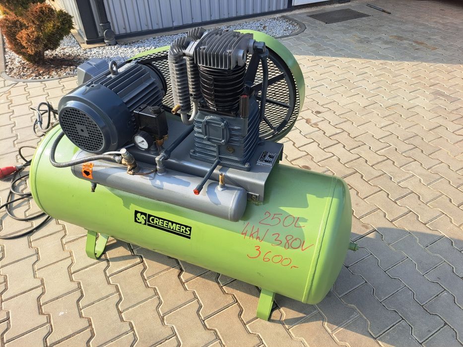 Spreżarka kompresor 750 l 500 l i 350 l airpress grasso, alup