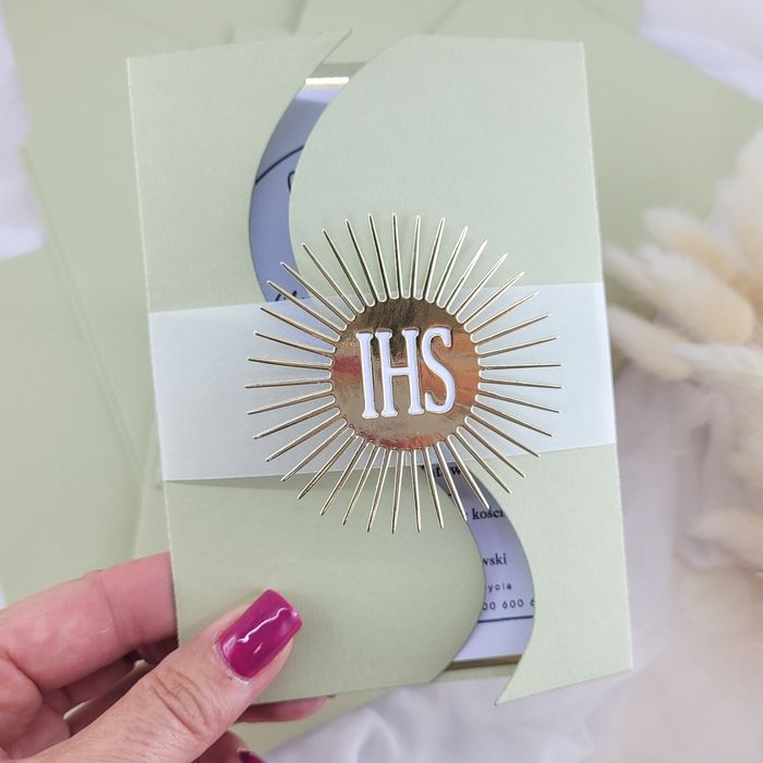 Zaproszenia komunijne ręcznie robione