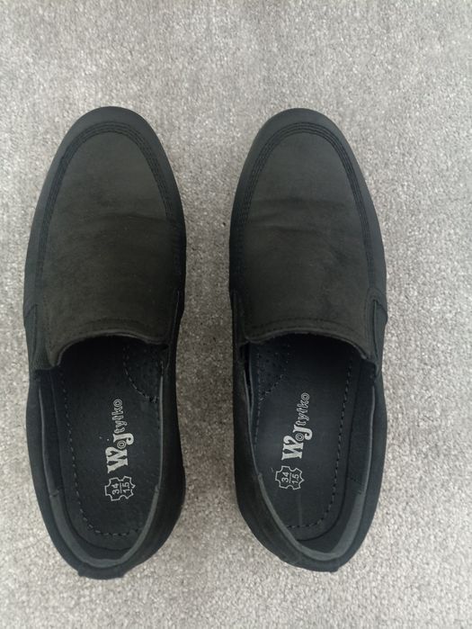 Buty. Mokasyny. Wizytowe. Rozmiar 34.