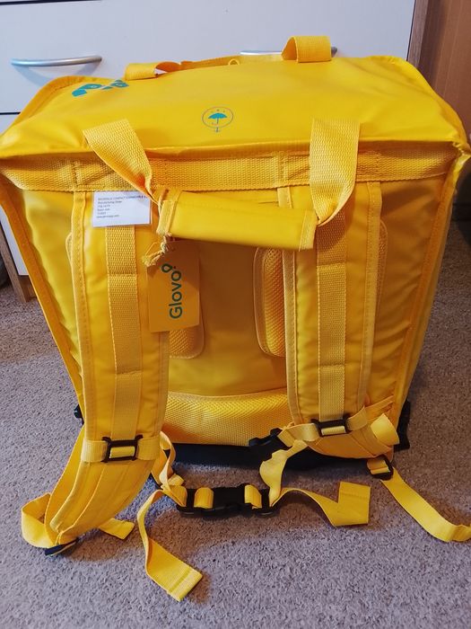 Nowy plecak Glovo / torba termiczna dla kuriera (nieużywany)