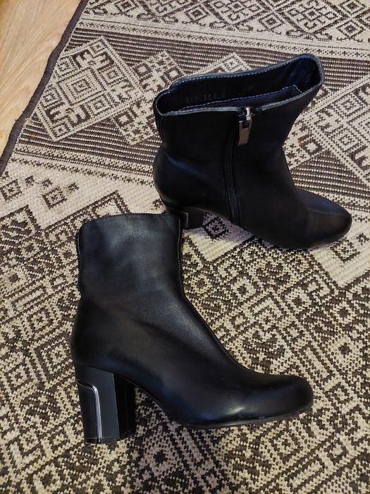 Сапоги на каблуку