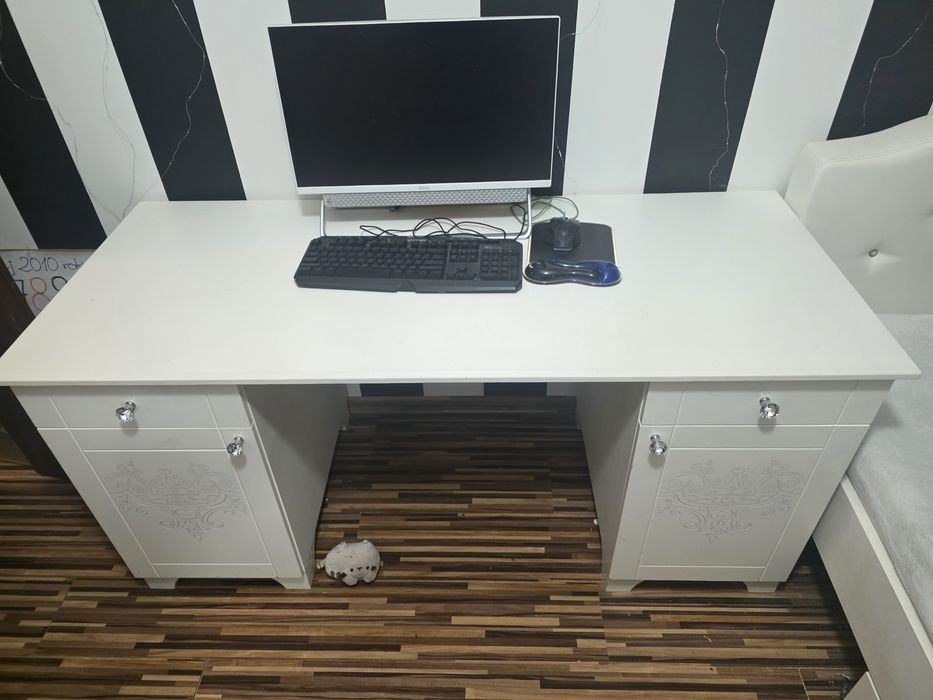 Biurko + Łóżko firmy  meblik Bianco Fiori