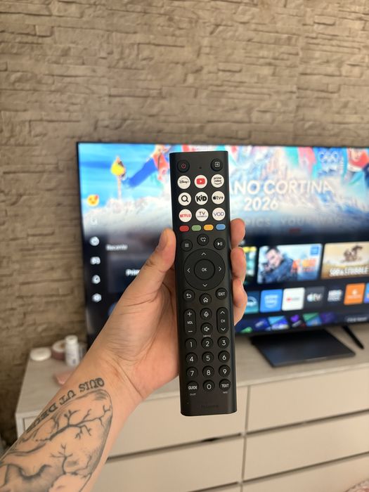 Smart TV Hisense 58" – Estado Impecável