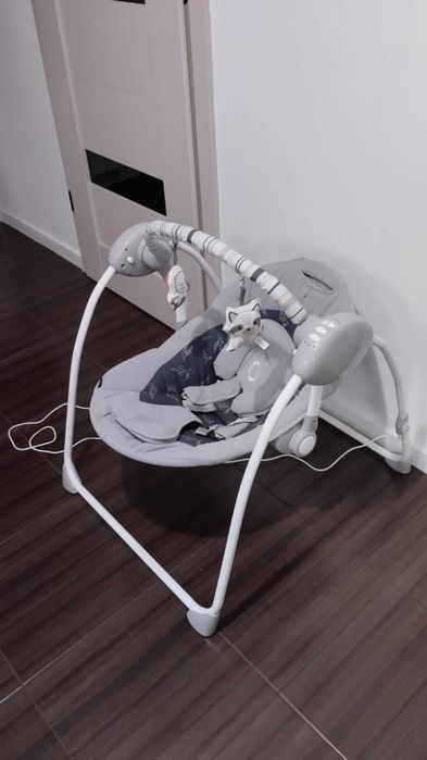 Leżaczek bujaczek Lionelo Ruben Grey