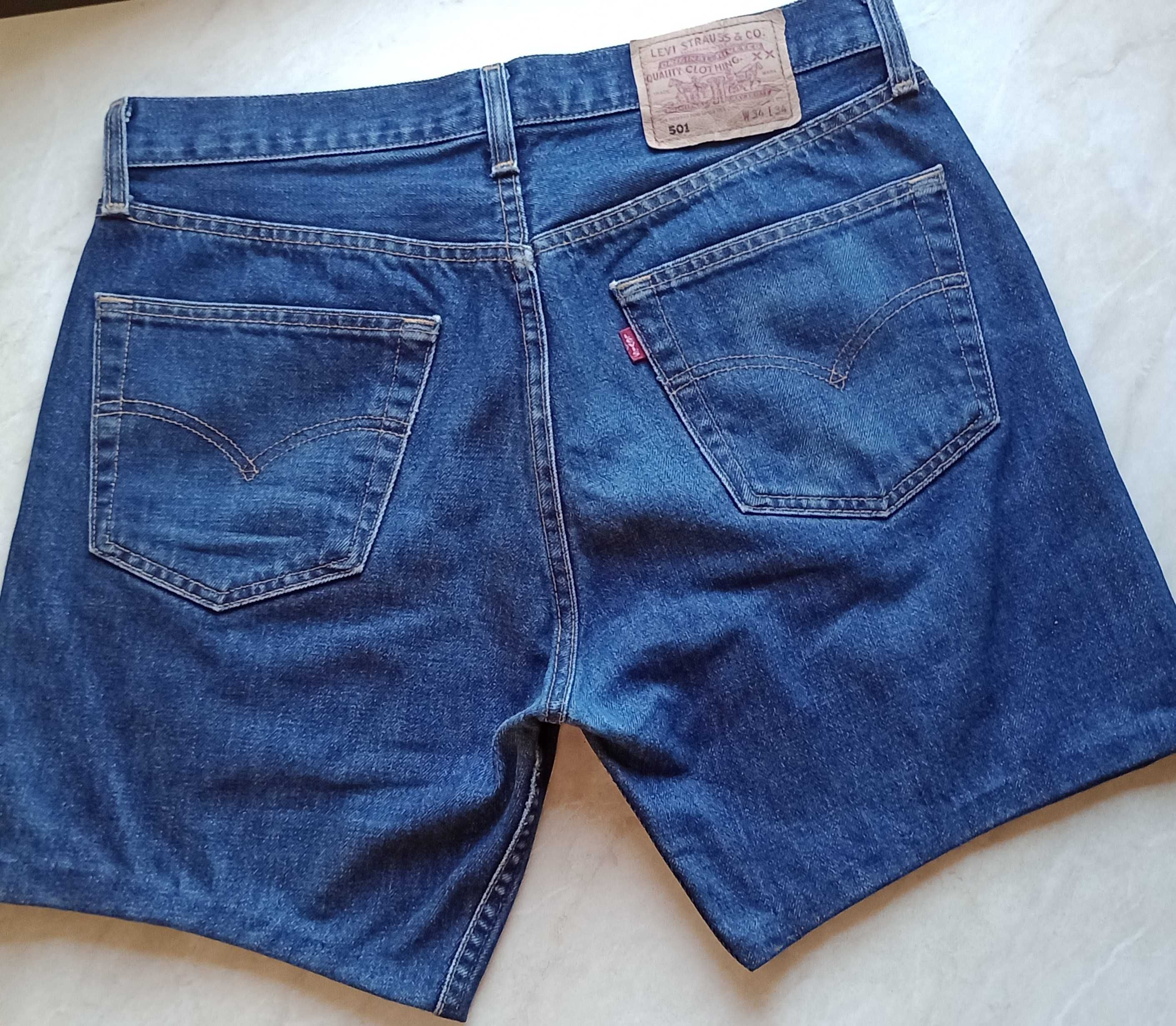 Шорты джинсовые Levi's 501 W32-42см. левис левайс levis: 499 грн ...