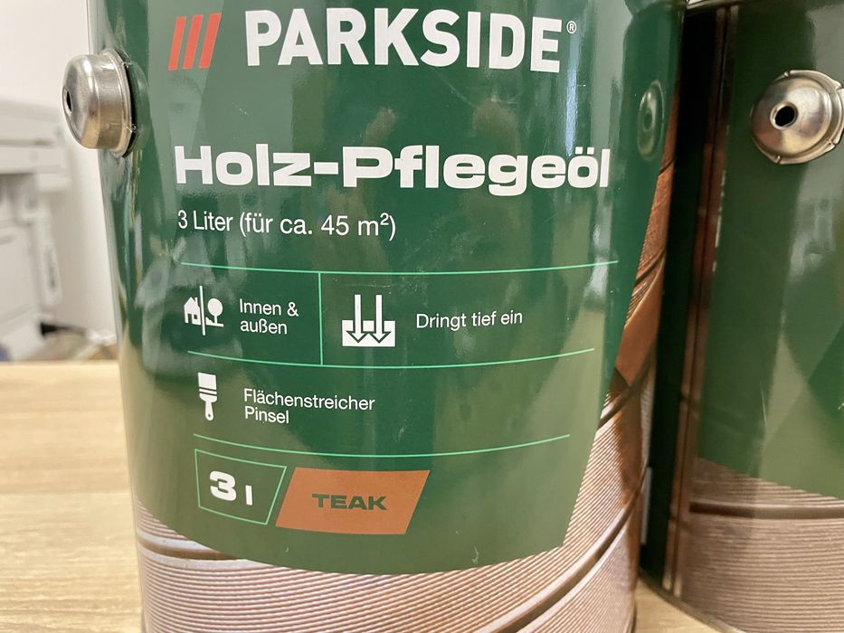 Олія для догляду за деревом для внутр./зовнішніх робіт 3л PARKSIDE