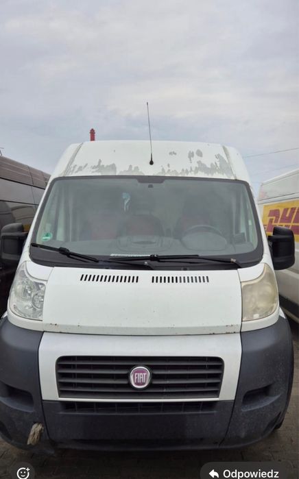 Fiat Ducato - rocznik 2012 uszkodzony silnik 4400 tys