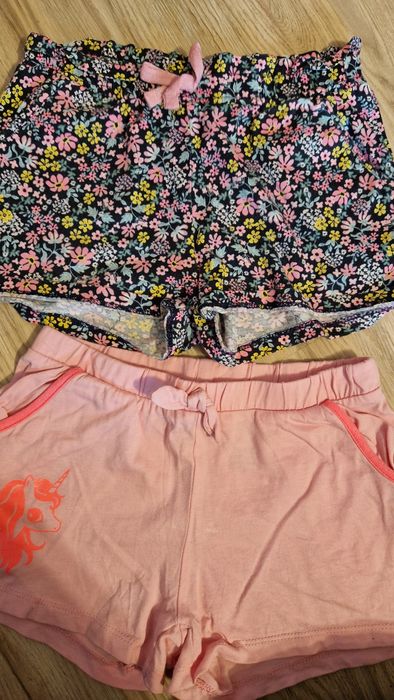 Krótkie spodenki szorty h&m r.110/116