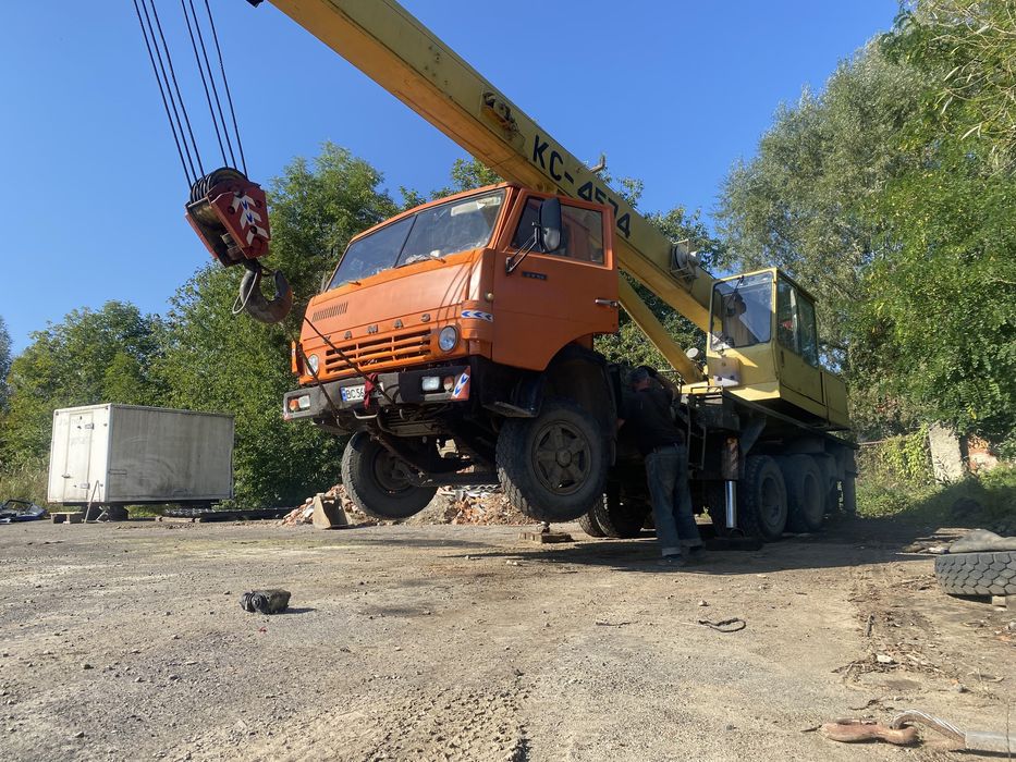 Послуги Автокран Камаз 20тон-23 м. та Ескаватор 5\9т НЕДОРОГО ДЗВОНІТЬ