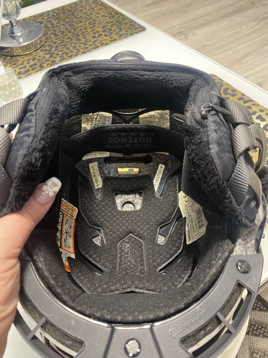 Kask narciarski +gogle