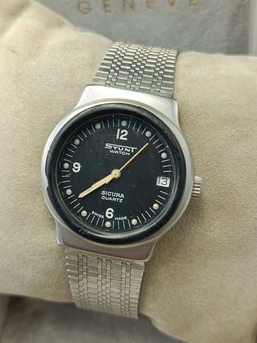 Zegarek stunt sicura Swiss unikat qartz