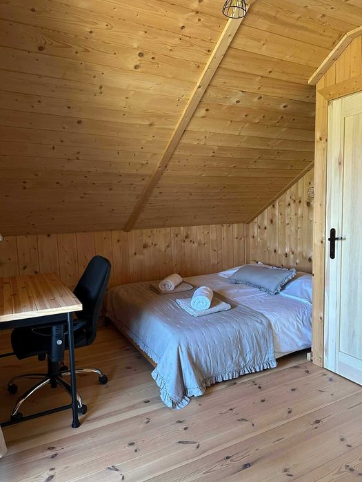 Brzozowa Polanka- Domek nr 2. Kominek. Jacuzzi. Sauna.  8 osób.