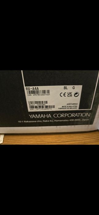 zestaw Yamaha rx a4a elac carina