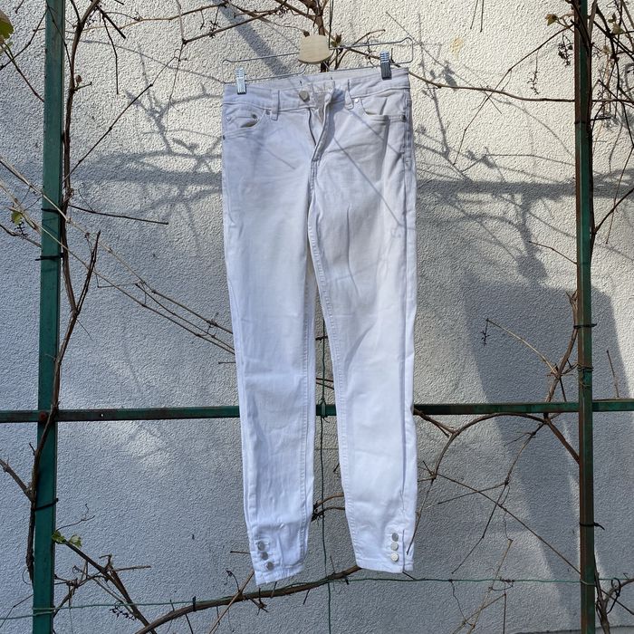 Jeansy rurki skinny Reseved S