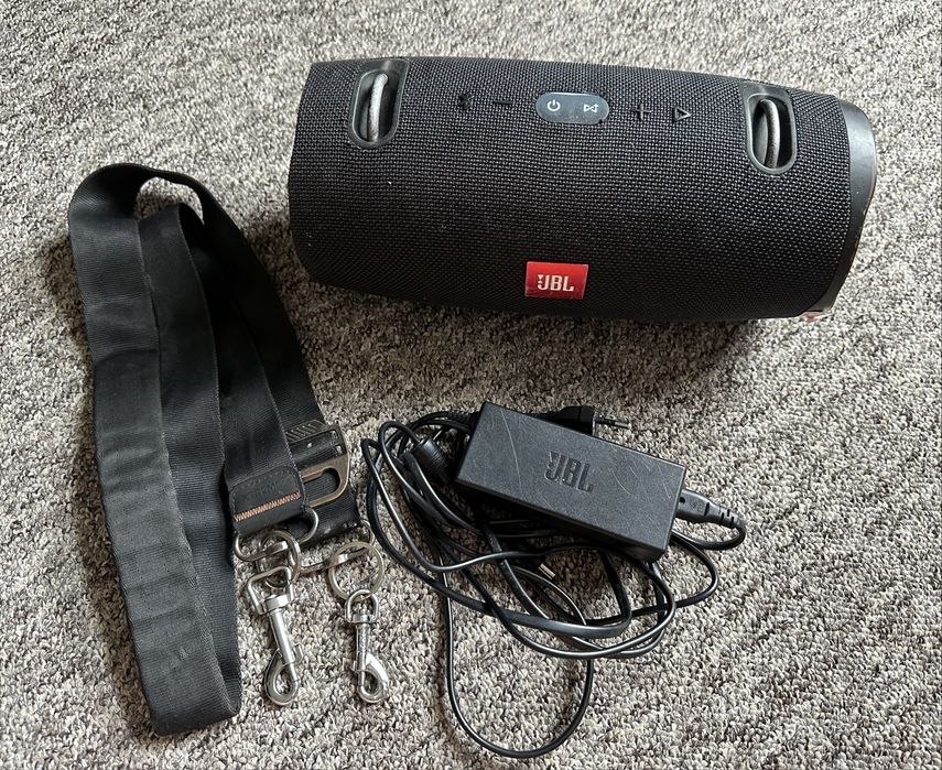 Oryginalny głośnik przenośny JBL Xtreme 2 + oryginalna ładowarka + pasek