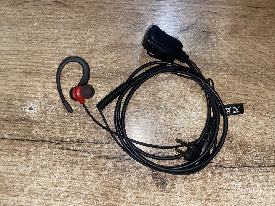Контактний навушник з мікрофоном PTT для Motorola CP040, CP200, XTN446