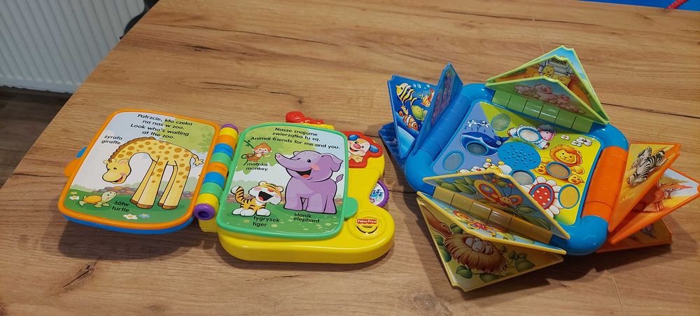 Książeczki interaktywne  1-Fisher Price