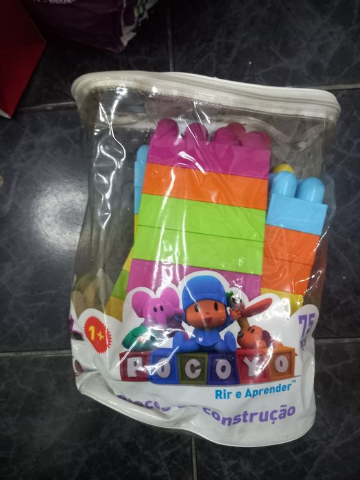 Saco de blocos de construçao  Pocoyo