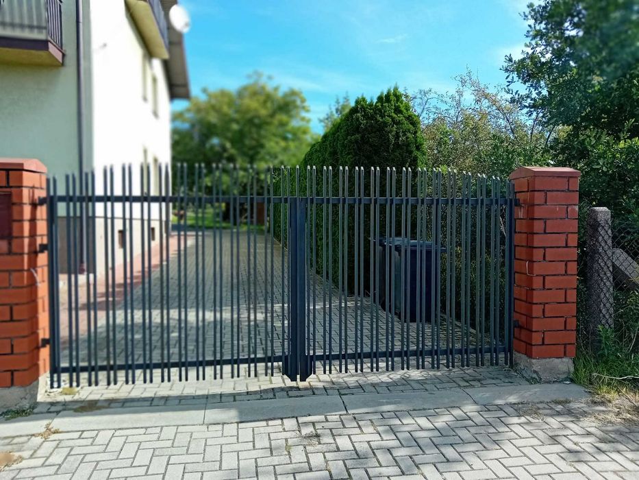 Bramy wjazdowe używane