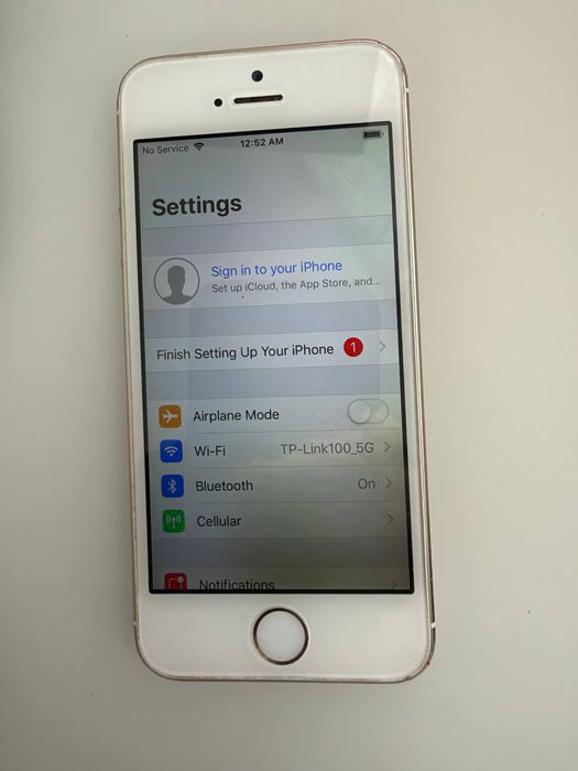 iPhone 5s 16gb gold neverlock