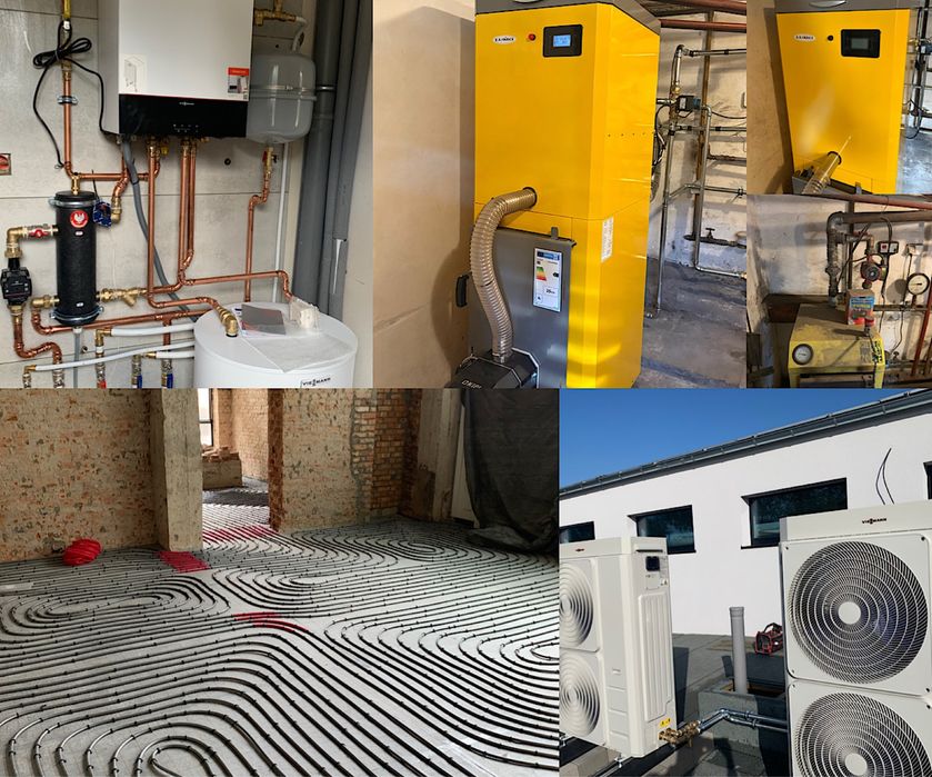 Wymiana kotłów/Hydraulik - instalacje grzewcze, gazowe, wod.-kan.