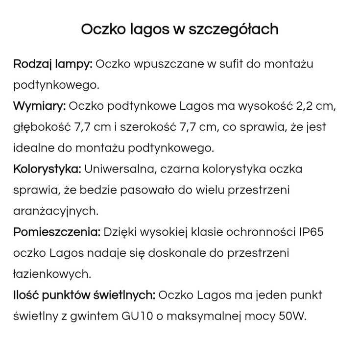 Sprzedam 8 lamp podtynkowych jak nowe gratis zarowki
