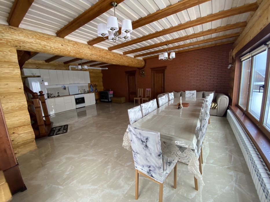 Шале в Карпатах з чаном та сауною