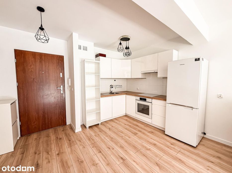 2 pokoje, 41,02m2, miejsce parkingowe, ogródek