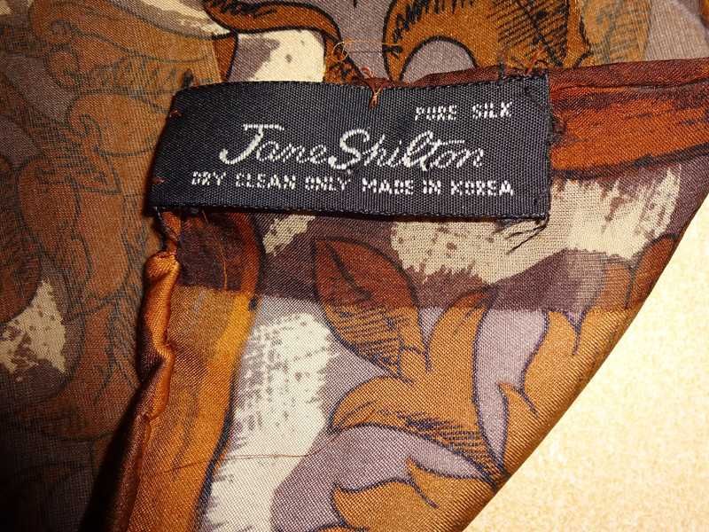Jane Shilton Pure Silk ręcznie rolowana duża jedwabna chusta apaszka
