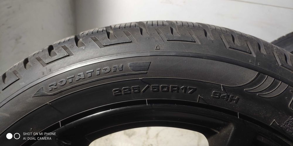 Koła 225/50R17 FULDA 5x112 RIAL zimowe alusy 17 4szt czarne jak NOWE
