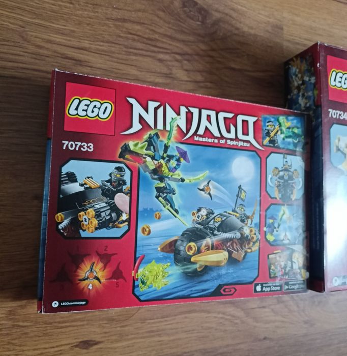Lego Ninjago 70734. 70733