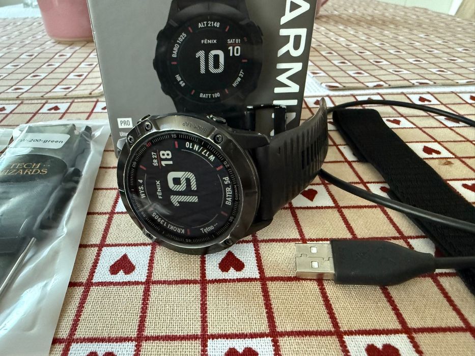 Zegarek Garmin Fenix 6 x pro 51 mm