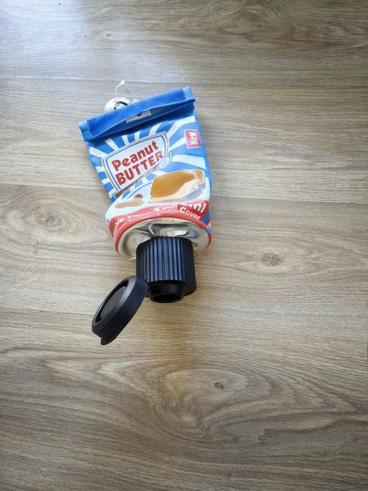 Porta-Sacos / Dispensador Divertido "Peanut Butter" com Ventosa