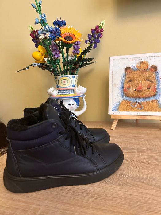 Дитячі шкіряні черевики Ecco, 33 розмір