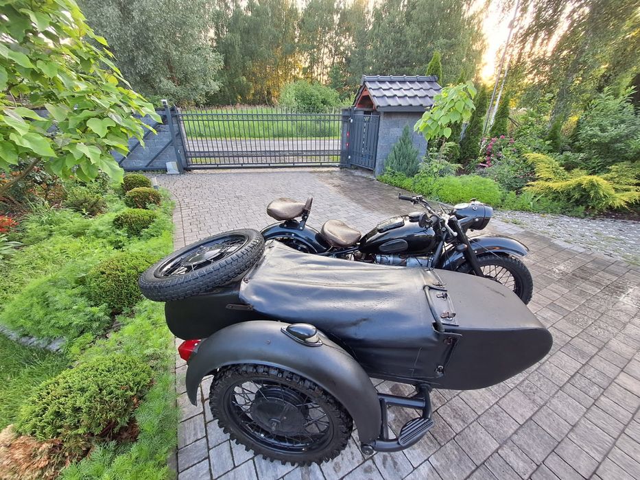 Dniepr 1972r. po remoncie silnika. zamiana na skuter