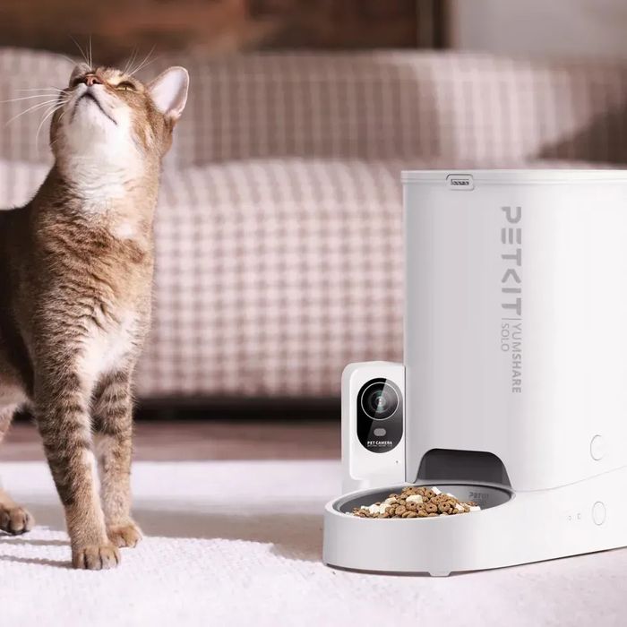 Petkit YumShare Solo with Camera смарт-годівниця для котів 3 л - білий