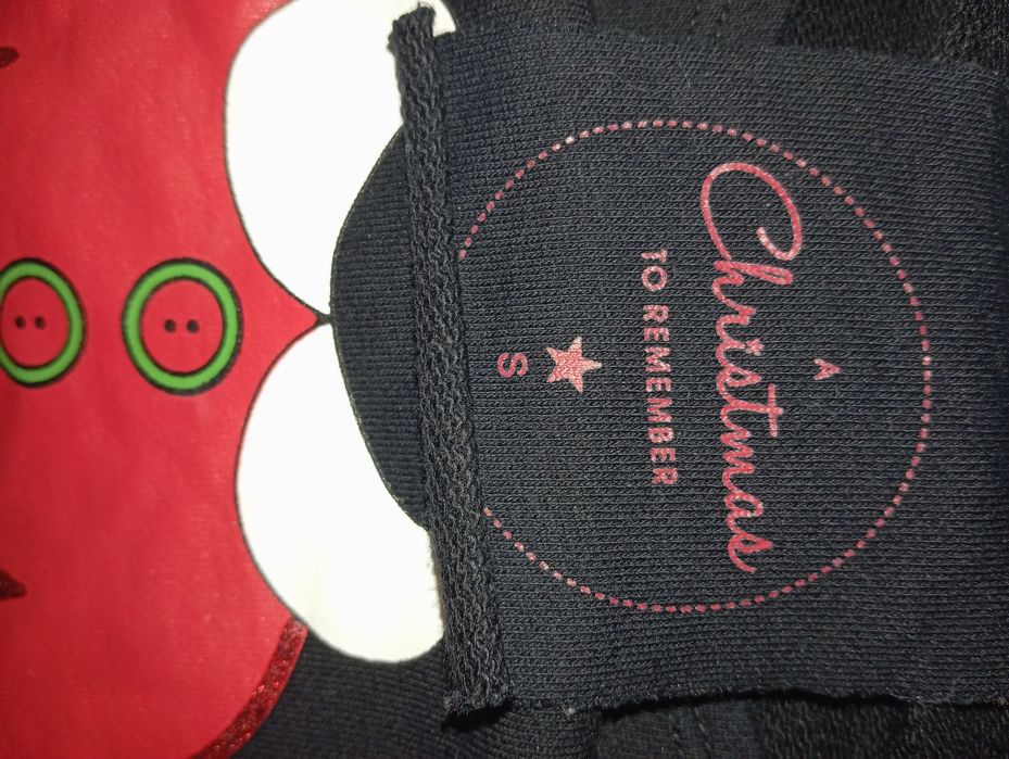 Новогодний праздничный регланчик р.S