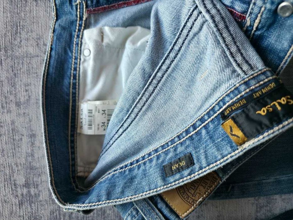Calças ganga Salsa homem, usadas, size 3x 34 e 1x 33, conjunto - 45€