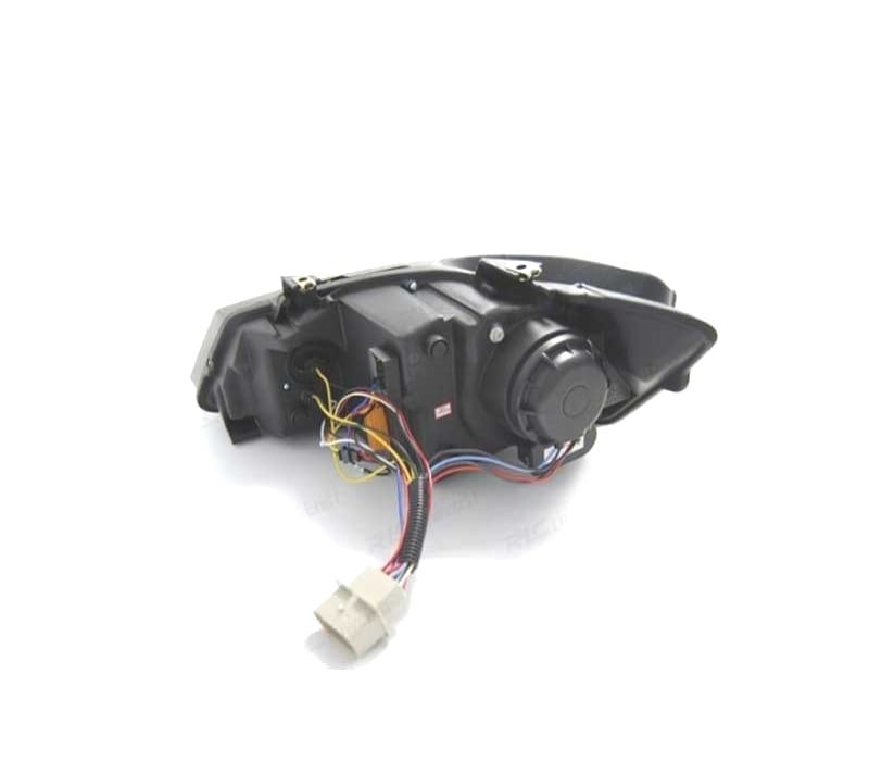 FARÓIS VOLKSWAGEN VW POLO 6R 10-14 LUZ DIURNA FUNDO NEGRO
