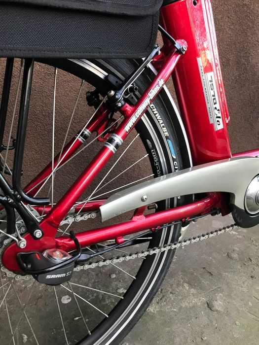 Електровелосипед 26 дамка  CONWAY ручка газу