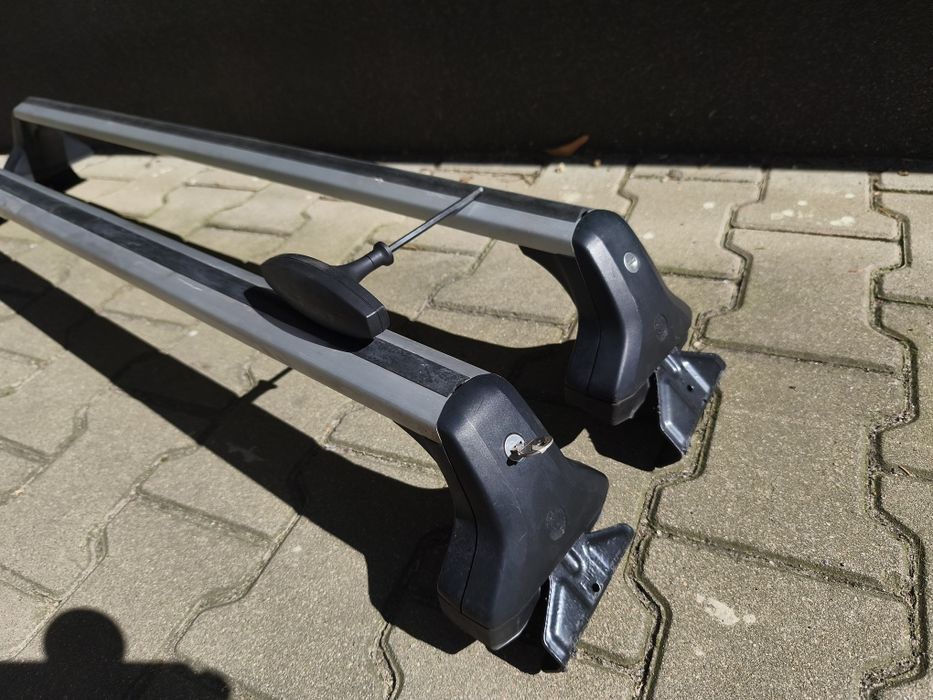 Bagażnik dachowy bazowy belki poprzeczki Skoda Octavia 2