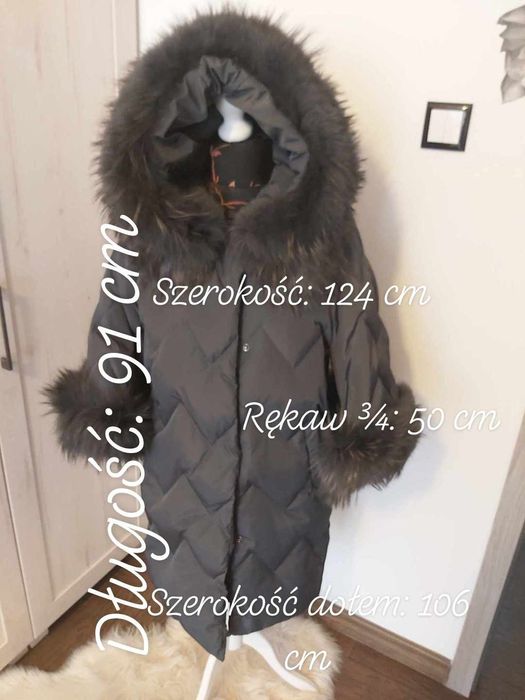 Kurtko- płaszcz z lisem