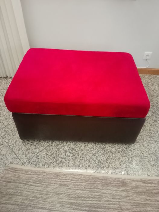 Puff com cama de encolher