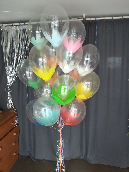 Кульки надуті гелієм