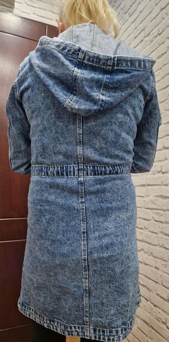 Parka jeansowa hit
