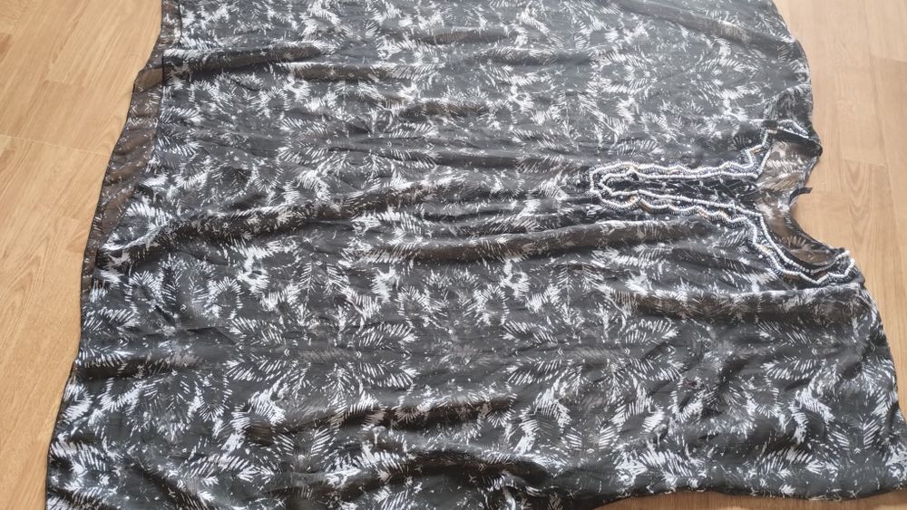 Piękna sukienka plażowa tunika L / XL zamiast pareo size olus