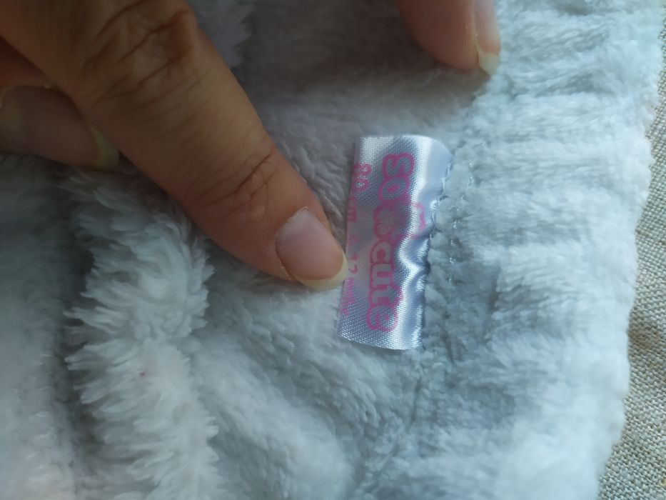 Połśpiochy niemowlęce białe grube Pepco 80